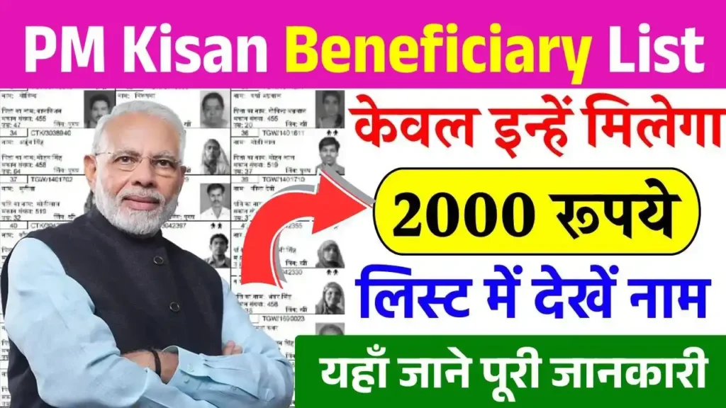 PM Kisan Yojana Beneficiary List
