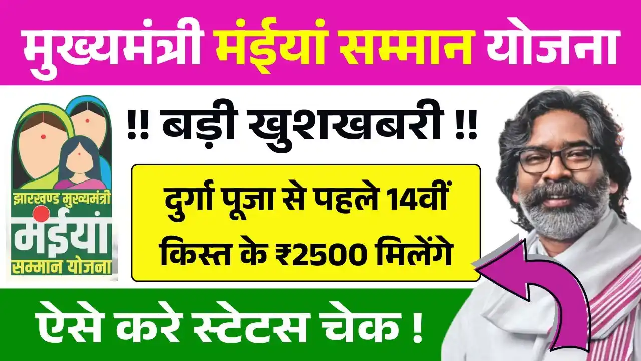 Maiya Samman Yojana 14th Installment Date
