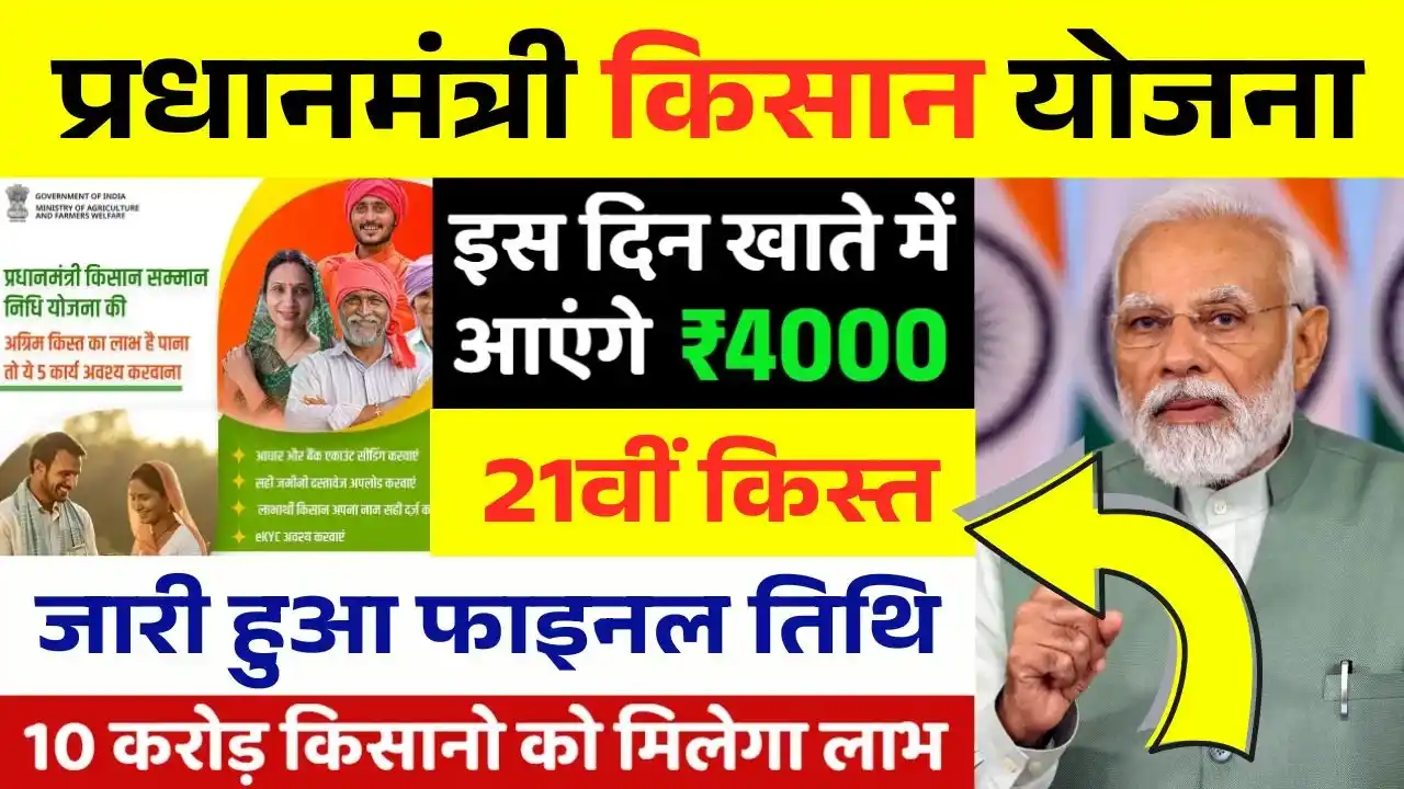 PM Kisan 21th Installment Date